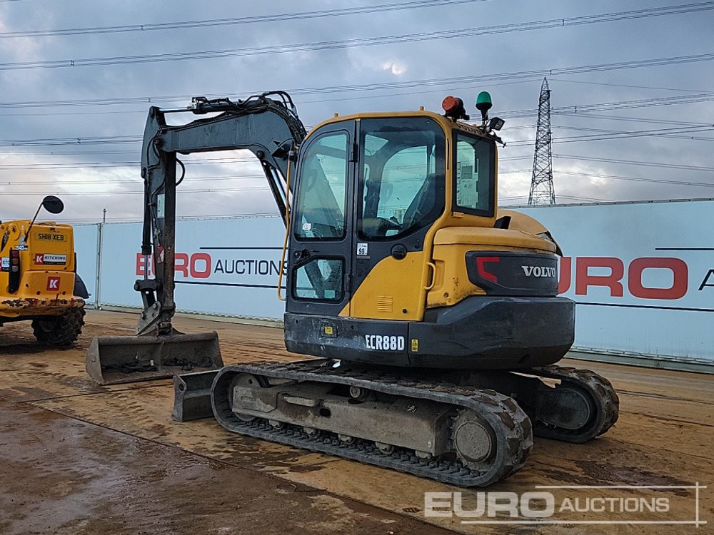 2019 Volvo ECR88D - Мини-экскаватор: фото 3 2019 Volvo ECR88D - Мини-экскаватор: фото 3