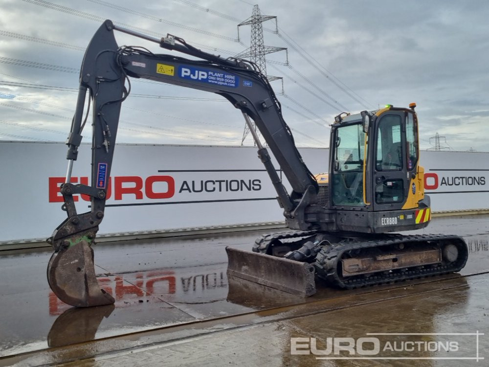 2019 Volvo ECR88D - Мини-экскаватор: фото 1 2019 Volvo ECR88D - Мини-экскаватор: фото 1