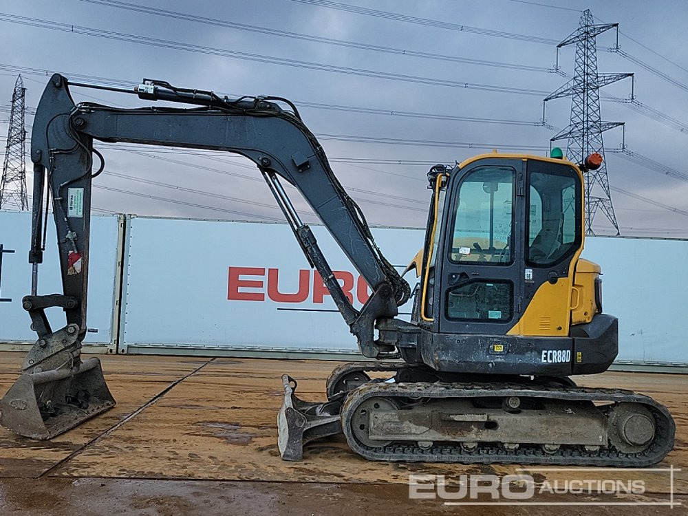 2019 Volvo ECR88D - Мини-экскаватор: фото 2 2019 Volvo ECR88D - Мини-экскаватор: фото 2