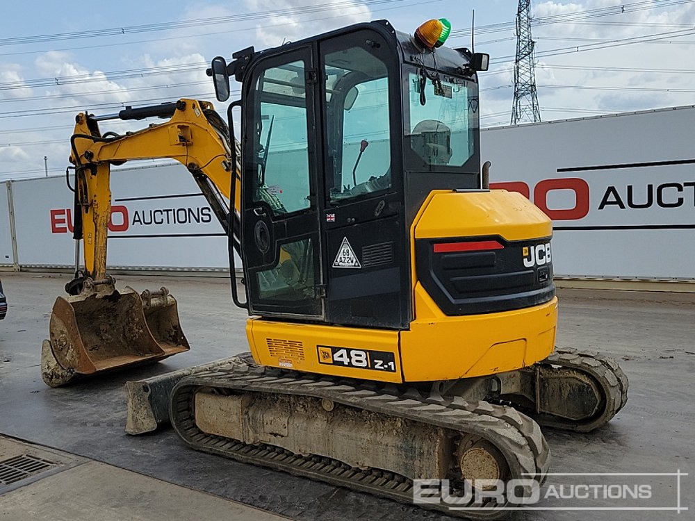 2020 JCB 48Z-1 - Мини-экскаватор: фото 3 2020 JCB 48Z-1 - Мини-экскаватор: фото 3