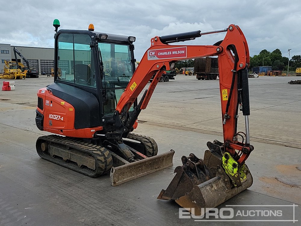 Мини-экскаватор 2020 Kubota KX027-4: фото 7