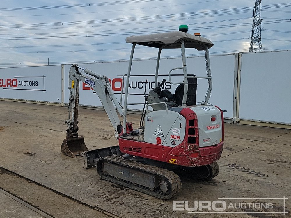2020 Takeuchi TB216 - Мини-экскаватор: фото 3 2020 Takeuchi TB216 - Мини-экскаватор: фото 3
