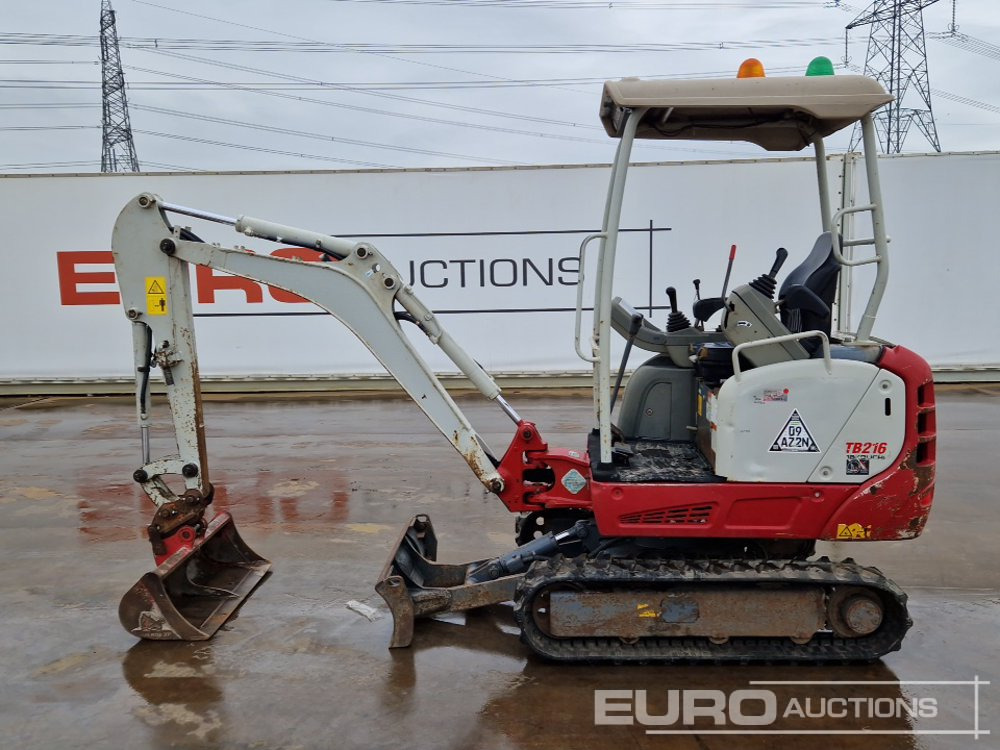 2020 Takeuchi TB216 - Мини-экскаватор: фото 2 2020 Takeuchi TB216 - Мини-экскаватор: фото 2