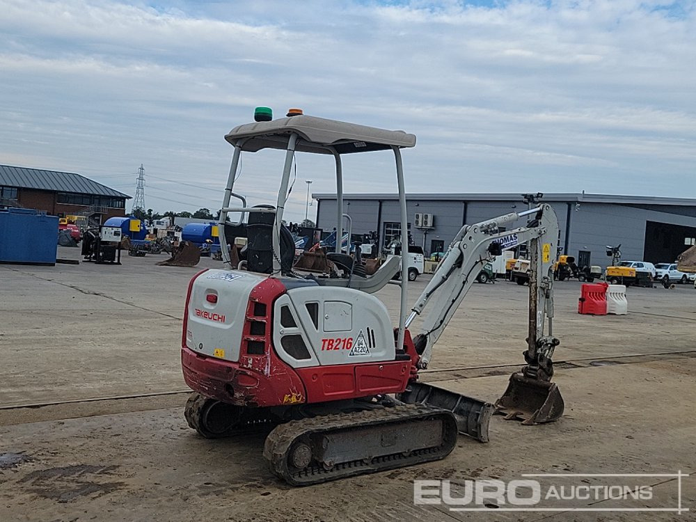 2020 Takeuchi TB216 - Мини-экскаватор: фото 5 2020 Takeuchi TB216 - Мини-экскаватор: фото 5