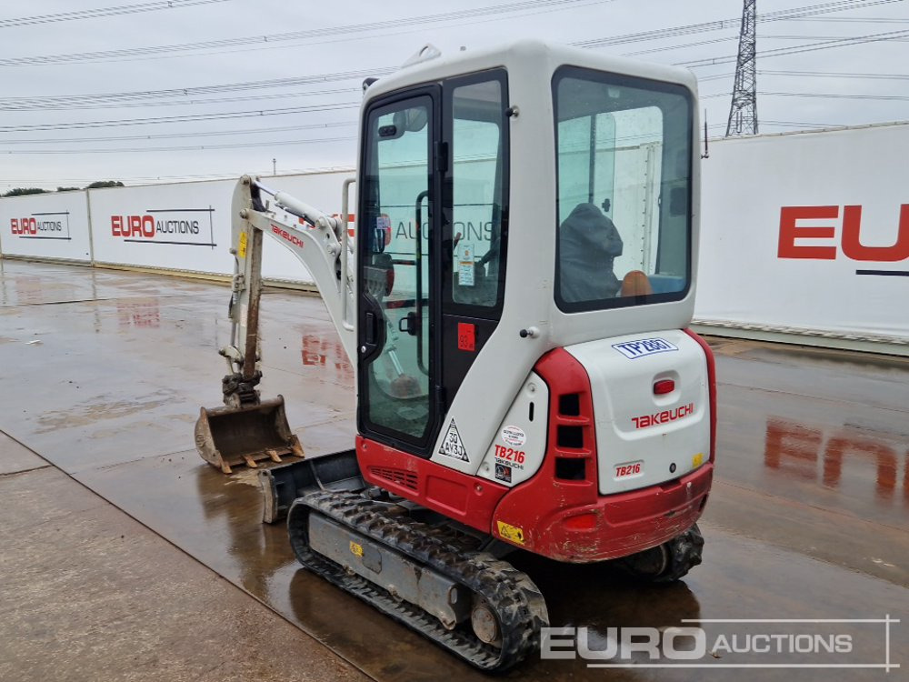 2020 Takeuchi TB216 - Мини-экскаватор: фото 3 2020 Takeuchi TB216 - Мини-экскаватор: фото 3