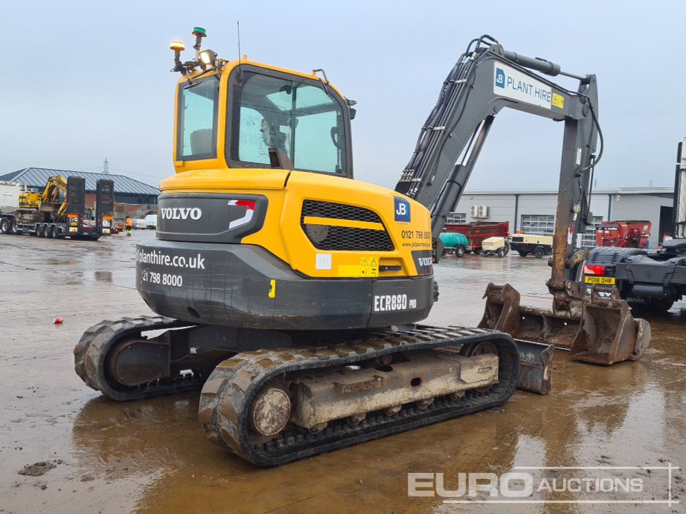 2020 Volvo ECR88D - Мини-экскаватор: фото 5 2020 Volvo ECR88D - Мини-экскаватор: фото 5