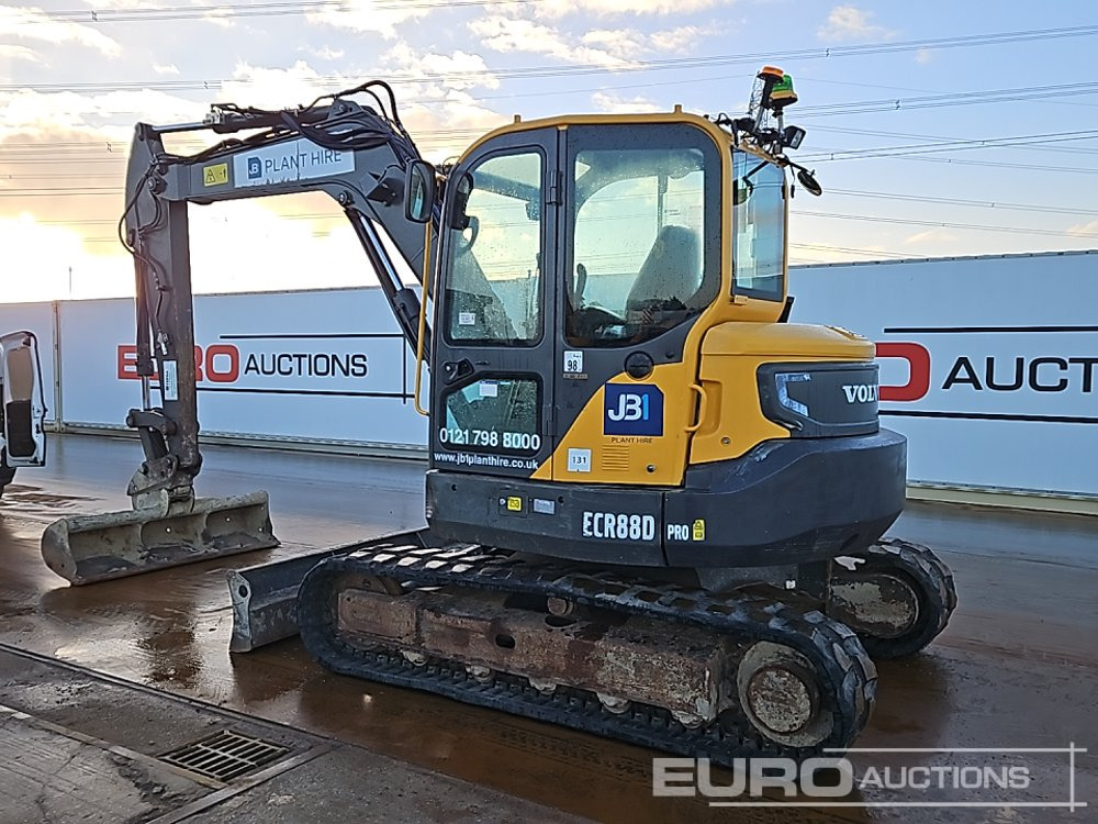 2020 Volvo ECR88D - Мини-экскаватор: фото 3 2020 Volvo ECR88D - Мини-экскаватор: фото 3