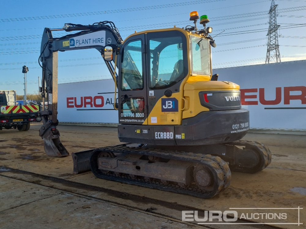 2020 Volvo ECR88D - Мини-экскаватор: фото 3 2020 Volvo ECR88D - Мини-экскаватор: фото 3