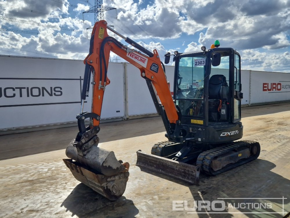 2021 Doosan DX27Z - Мини-экскаватор: фото 1 2021 Doosan DX27Z - Мини-экскаватор: фото 1