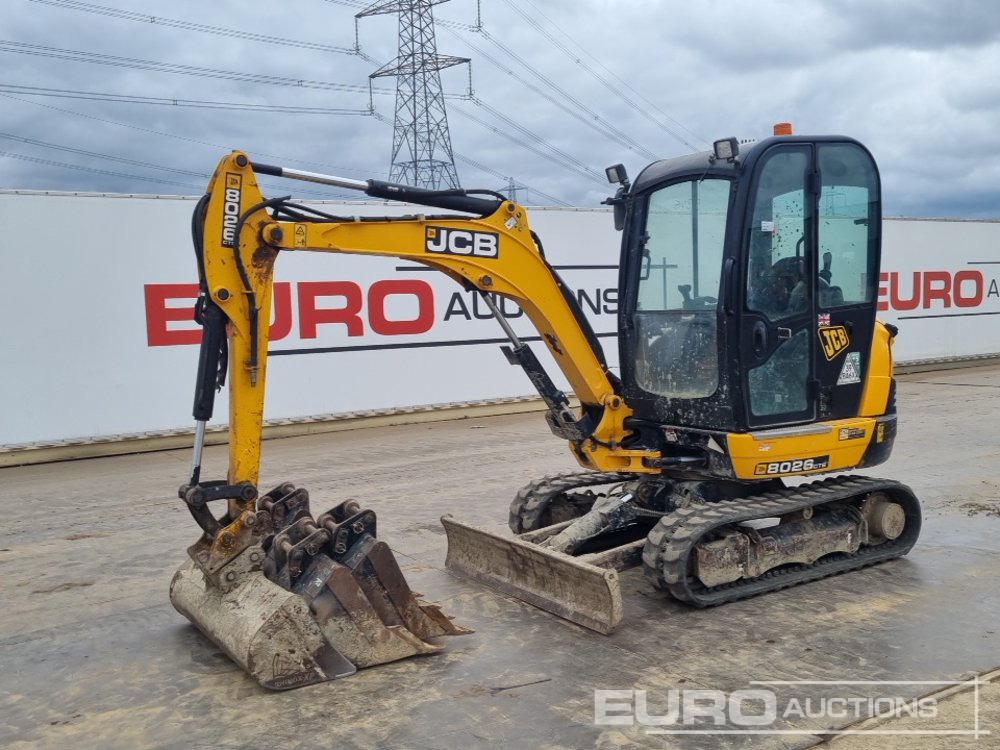 2021 JCB 8026 CTS - Мини-экскаватор: фото 1 2021 JCB 8026 CTS - Мини-экскаватор: фото 1