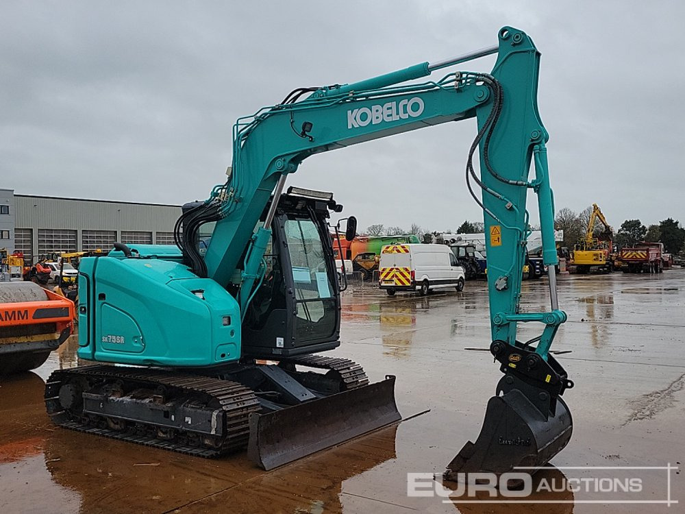 Мини-экскаватор 2021 Kobelco SK75SR-7: фото 7