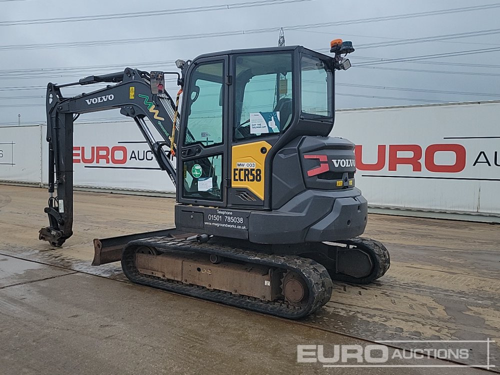 2021 Volvo ECR58F - Мини-экскаватор: фото 3 2021 Volvo ECR58F - Мини-экскаватор: фото 3