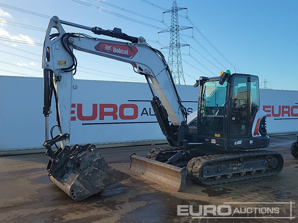 2022 Bobcat E88 - Мини-экскаватор: фото 1 2022 Bobcat E88 - Мини-экскаватор: фото 1