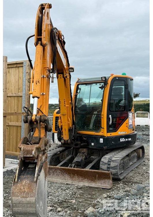 2022 Hyundai R60CR-9A - Мини-экскаватор: фото 1 2022 Hyundai R60CR-9A - Мини-экскаватор: фото 1