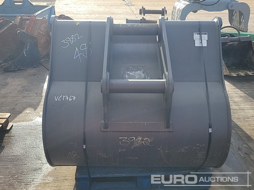 2022 Miller 48" Scoop Bucket 80mm Pin to suit 20 Ton Excavator - Ковш: фото 4 2022 Miller 48" Scoop Bucket 80mm Pin to suit 20 Ton Excavator - Ковш: фото 4