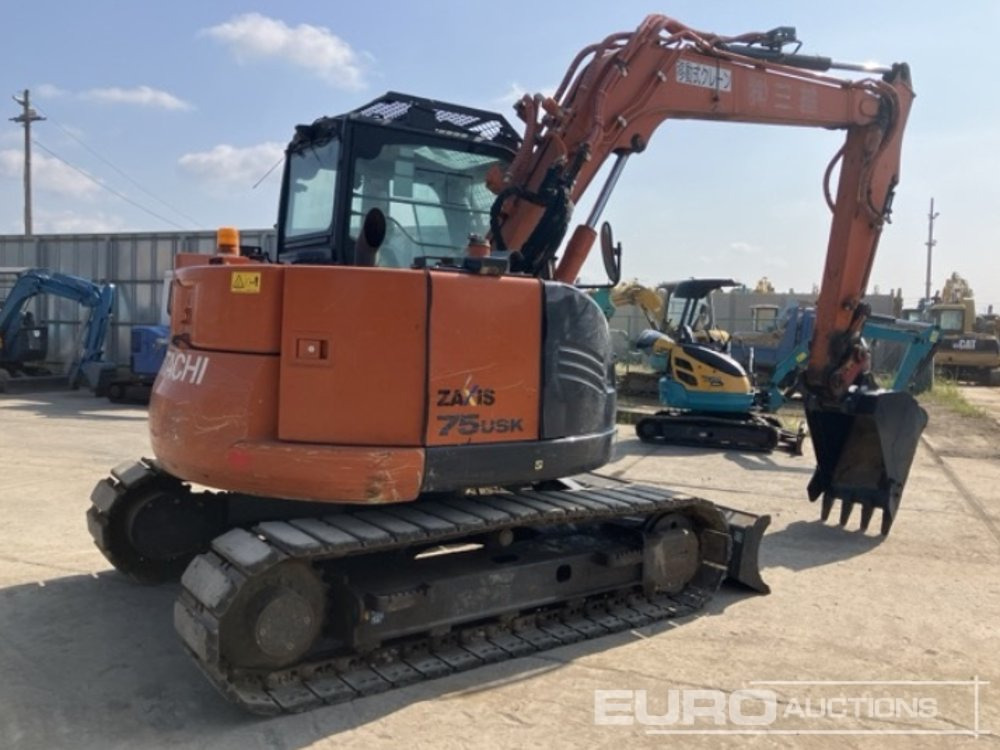 2023 Hitachi ZX75USK-5B - Мини-экскаватор: фото 3 2023 Hitachi ZX75USK-5B - Мини-экскаватор: фото 3