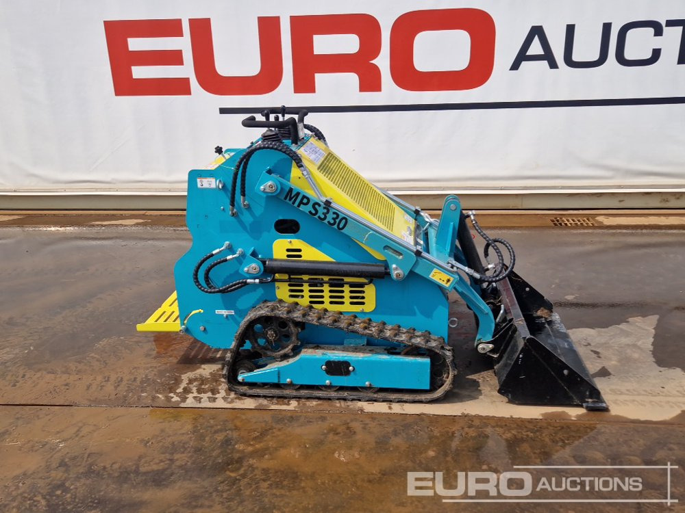 Мини-погрузчик с бортовым поворотом 2024 Machpro MPS330 Tracked Stand On Skidsteer Loader, Piped: фото 6