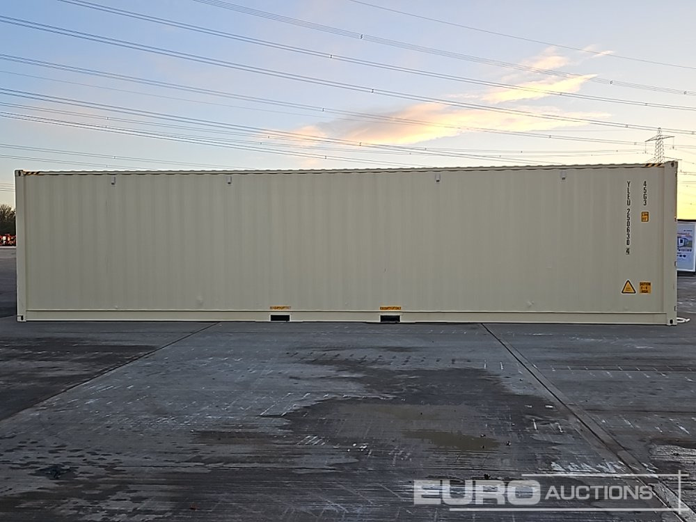 2025 40' x 8' High Cube Container, 4 Side Doors, 1 End Door (Cannot Be Reconsigned) - Морской контейнер: фото 4 2025 40' x 8' High Cube Container, 4 Side Doors, 1 End Door (Cannot Be Reconsigned) - Морской контейнер: фото 4