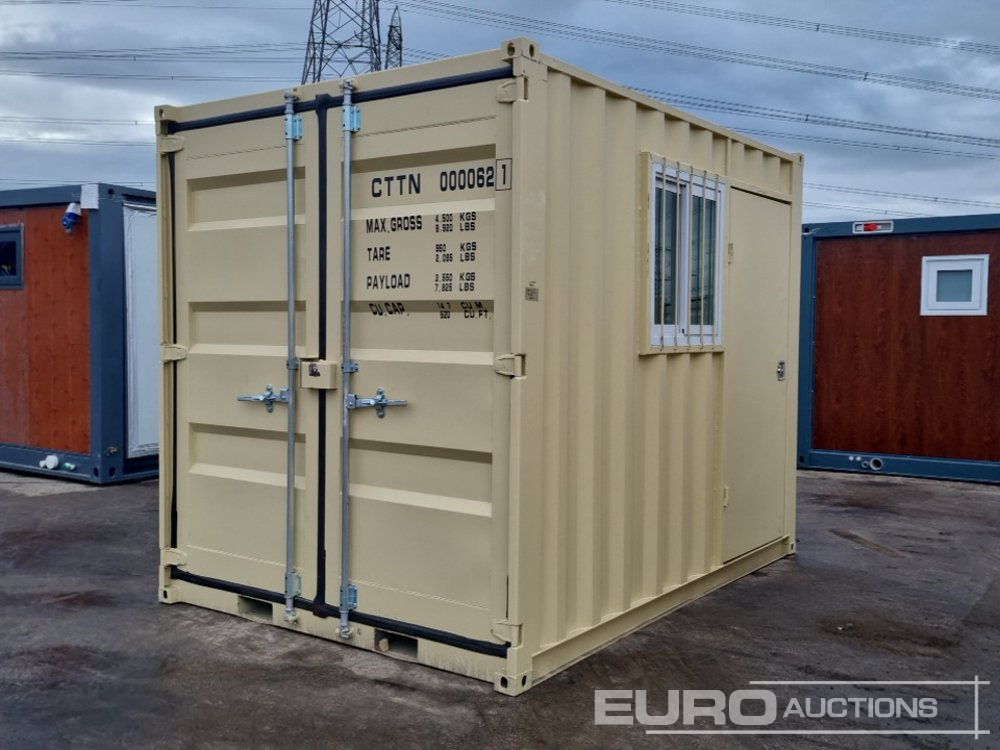 2025 CTTN 10' x 7' Storage Container, 1 Side Door, 1 End Door, Window (Cannot Be Reconsigned) - Морской контейнер: фото 1 2025 CTTN 10' x 7' Storage Container, 1 Side Door, 1 End Door, Window (Cannot Be Reconsigned) - Морской контейнер: фото 1