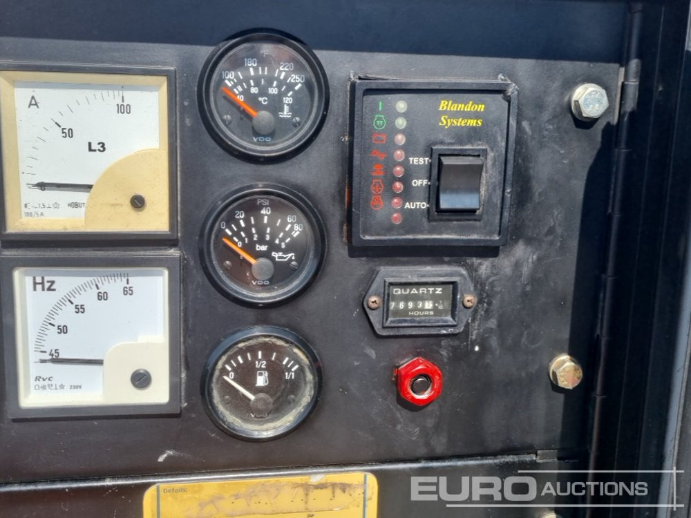 Электрогенератор 70kVA Generator, Perkins Engine: фото 15
