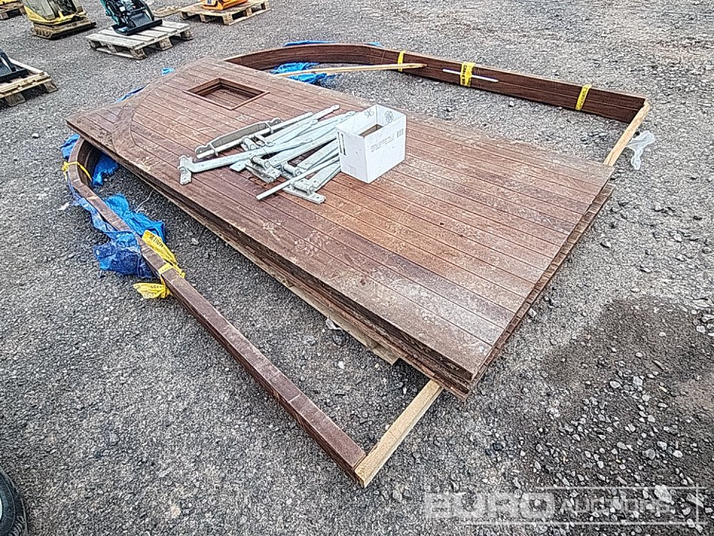 9' Mahogany Doors, Hinges & Frame - Строительное оборудование: фото 2 9' Mahogany Doors, Hinges & Frame - Строительное оборудование: фото 2