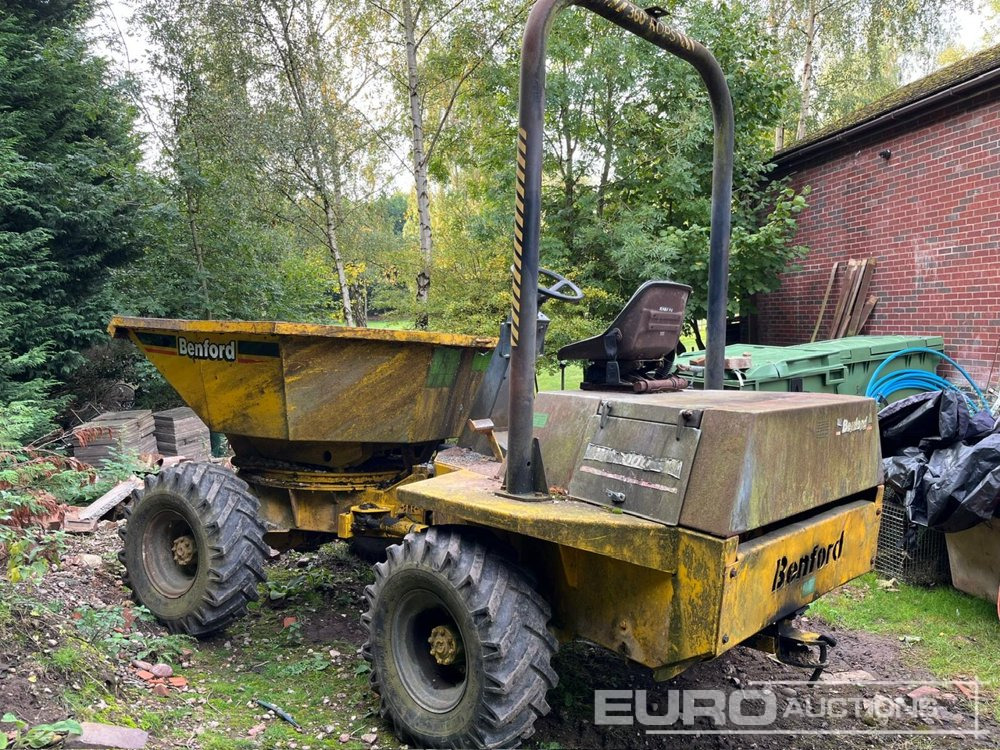 Benford 3 Ton Swivel Skip Dumper, Roll Bar - Мини-самосвал: фото 4 Benford 3 Ton Swivel Skip Dumper, Roll Bar - Мини-самосвал: фото 4