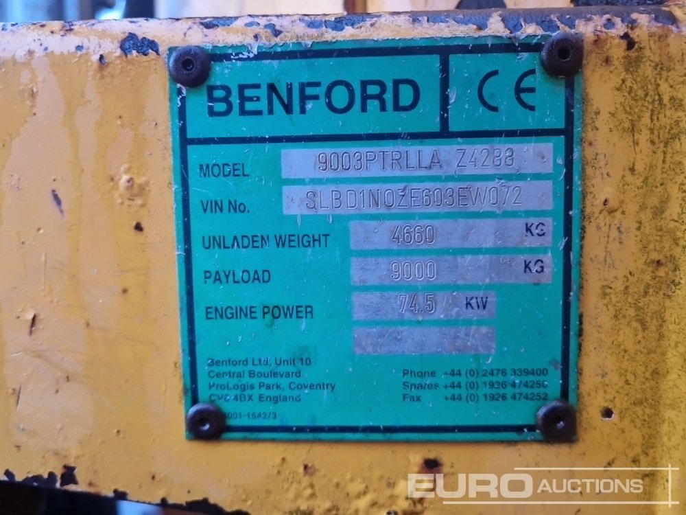 Мини-самосвал Benford 9 Ton Dumper, Roll Bar: фото 35 Мини-самосвал Benford 9 Ton Dumper, Roll Bar: фото 35