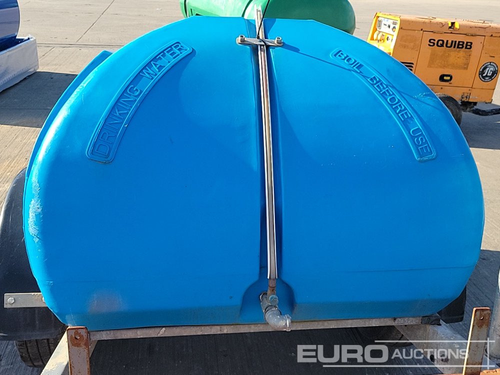 Резервуар для хранения Bowser Supply Single Axle Plastic Water Bowser: фото 16