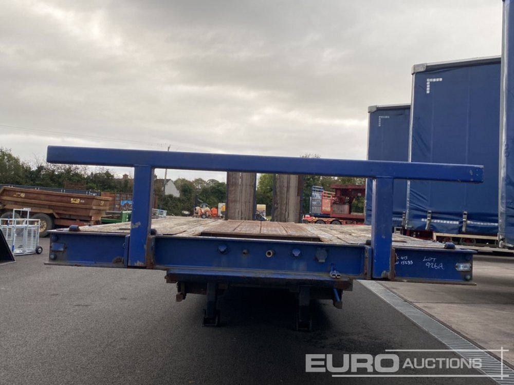 Chieftain Tri Axle Step Frame Low Loader Trailer, Hydraulic Ramps, Neck Ramps - Низкорамный полуприцеп: фото 5 Chieftain Tri Axle Step Frame Low Loader Trailer, Hydraulic Ramps, Neck Ramps - Низкорамный полуприцеп: фото 5