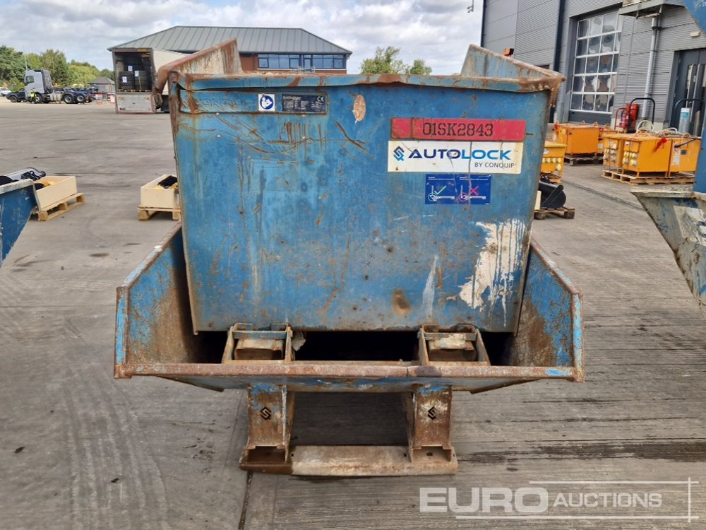 Conquip Tipping Skip to suit Forklift (2 of) - Самоопрокидывающийся контейнер: фото 4 Conquip Tipping Skip to suit Forklift (2 of) - Самоопрокидывающийся контейнер: фото 4
