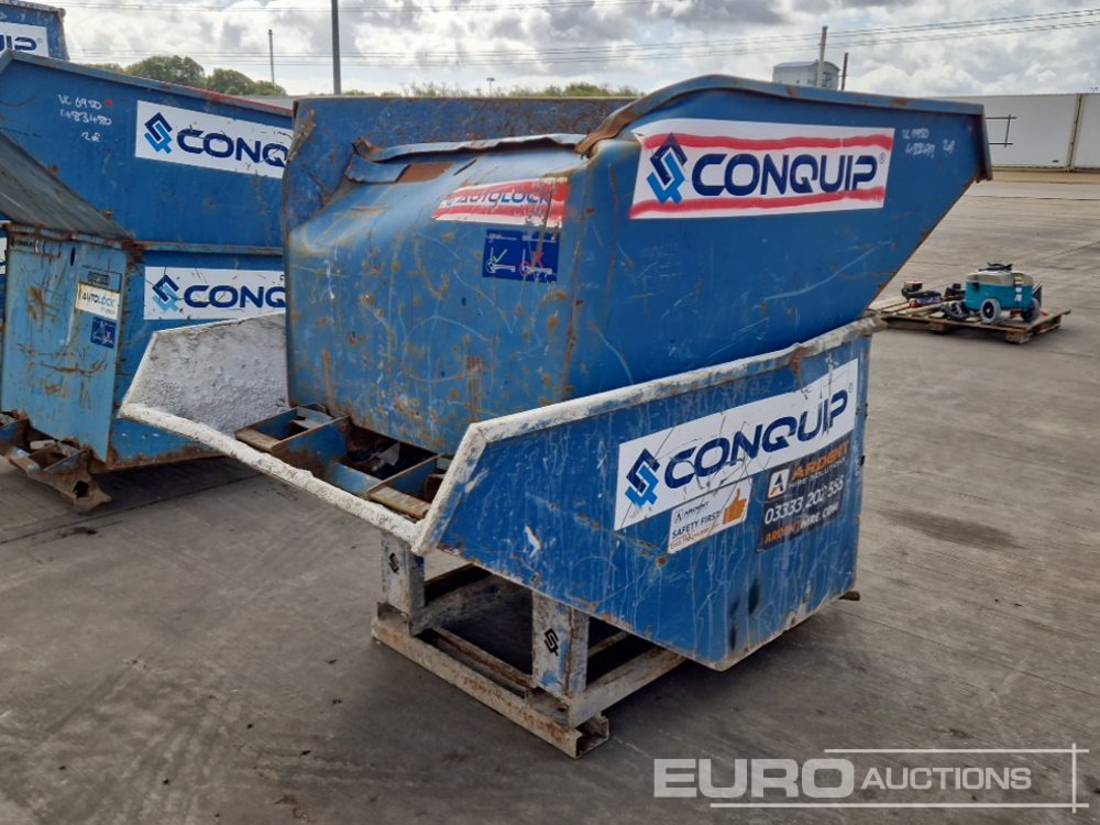 Conquip Tipping Skip to suit Forklift (2 of) - Самоопрокидывающийся контейнер: фото 1 Conquip Tipping Skip to suit Forklift (2 of) - Самоопрокидывающийся контейнер: фото 1