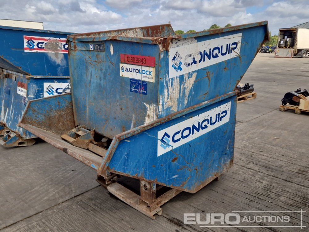Conquip Tipping Skip to suit Forklift (2 of) - Самоопрокидывающийся контейнер: фото 5 Conquip Tipping Skip to suit Forklift (2 of) - Самоопрокидывающийся контейнер: фото 5