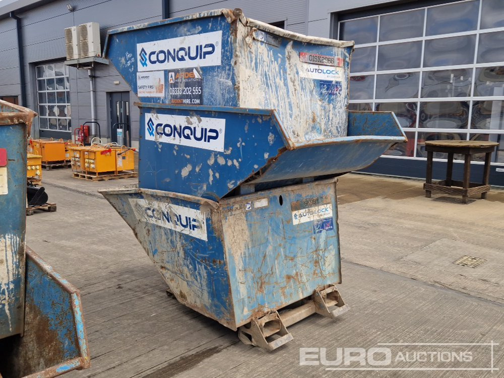 Conquip Tipping Skip to suit Forklift (3 of) - Самоопрокидывающийся контейнер: фото 3 Conquip Tipping Skip to suit Forklift (3 of) - Самоопрокидывающийся контейнер: фото 3