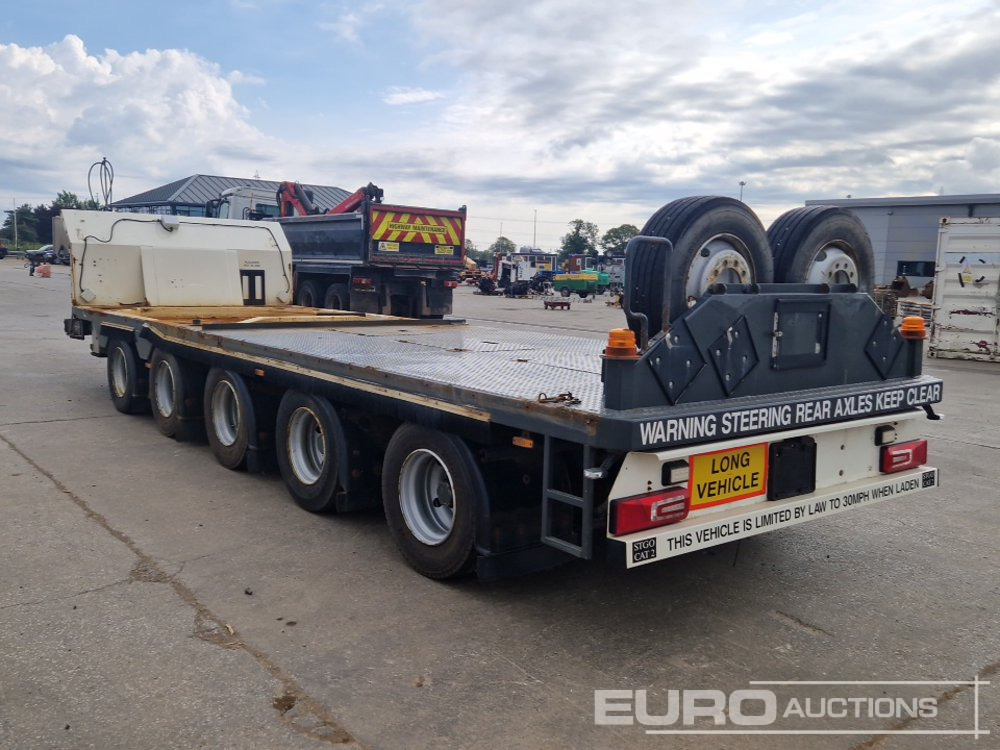 Crane Fruehauf 74 Ton 5 Axle Low Loader Trailer, Rear Steer - Низкорамный полуприцеп: фото 3 Crane Fruehauf 74 Ton 5 Axle Low Loader Trailer, Rear Steer - Низкорамный полуприцеп: фото 3