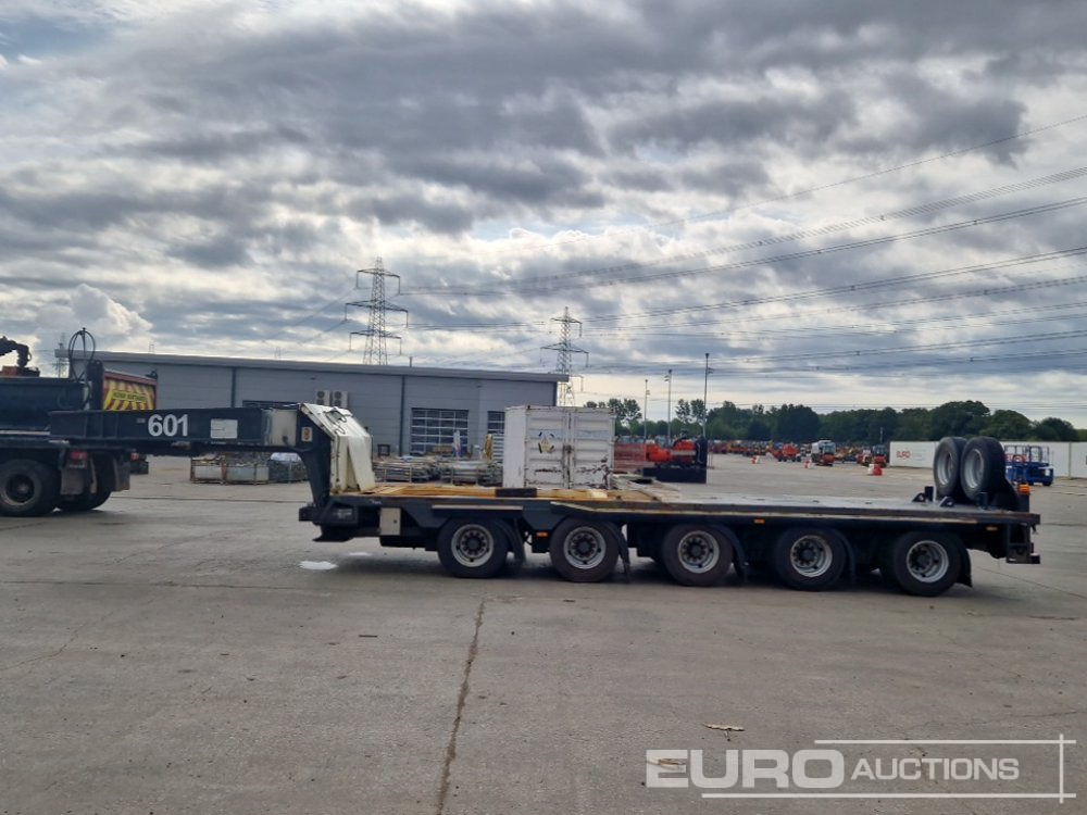 Crane Fruehauf 74 Ton 5 Axle Low Loader Trailer, Rear Steer - Низкорамный полуприцеп: фото 2 Crane Fruehauf 74 Ton 5 Axle Low Loader Trailer, Rear Steer - Низкорамный полуприцеп: фото 2