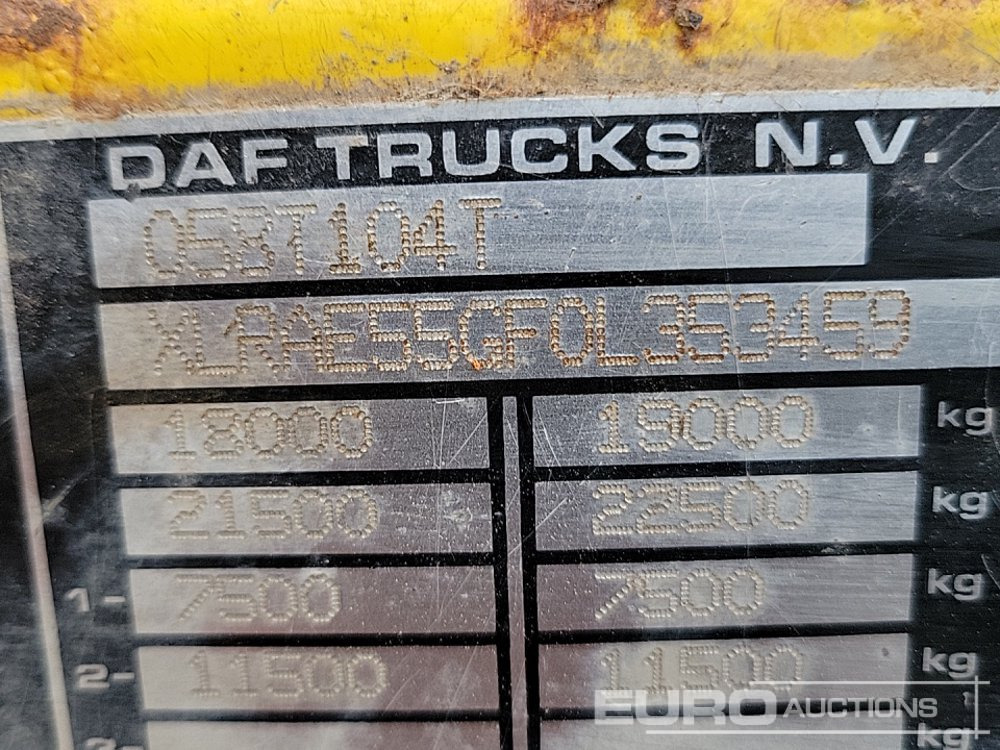 Самосвал DAF 55.250: фото 49