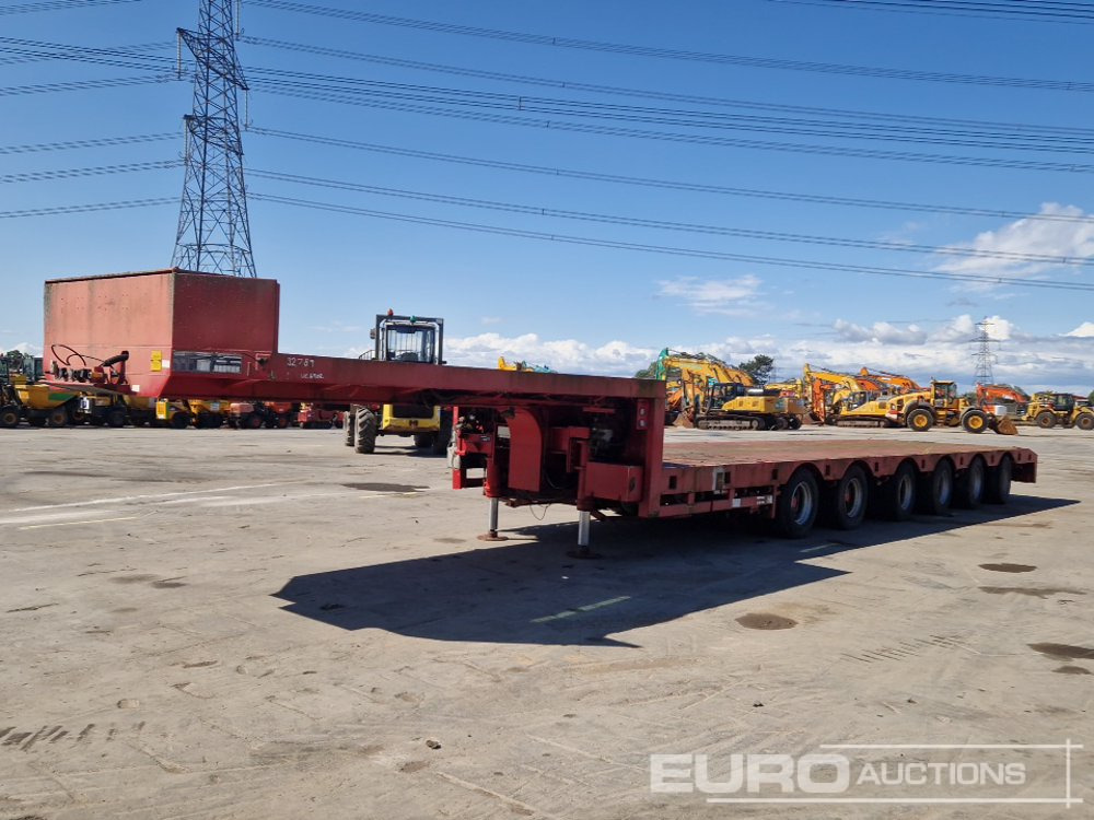 ES-GE 6 Axle Step Frame Extendable Low Loader Trailer, 4 Axle Steer, Air Brakes, Auto Lube - Низкорамный полуприцеп: фото 1 ES-GE 6 Axle Step Frame Extendable Low Loader Trailer, 4 Axle Steer, Air Brakes, Auto Lube - Низкорамный полуприцеп: фото 1