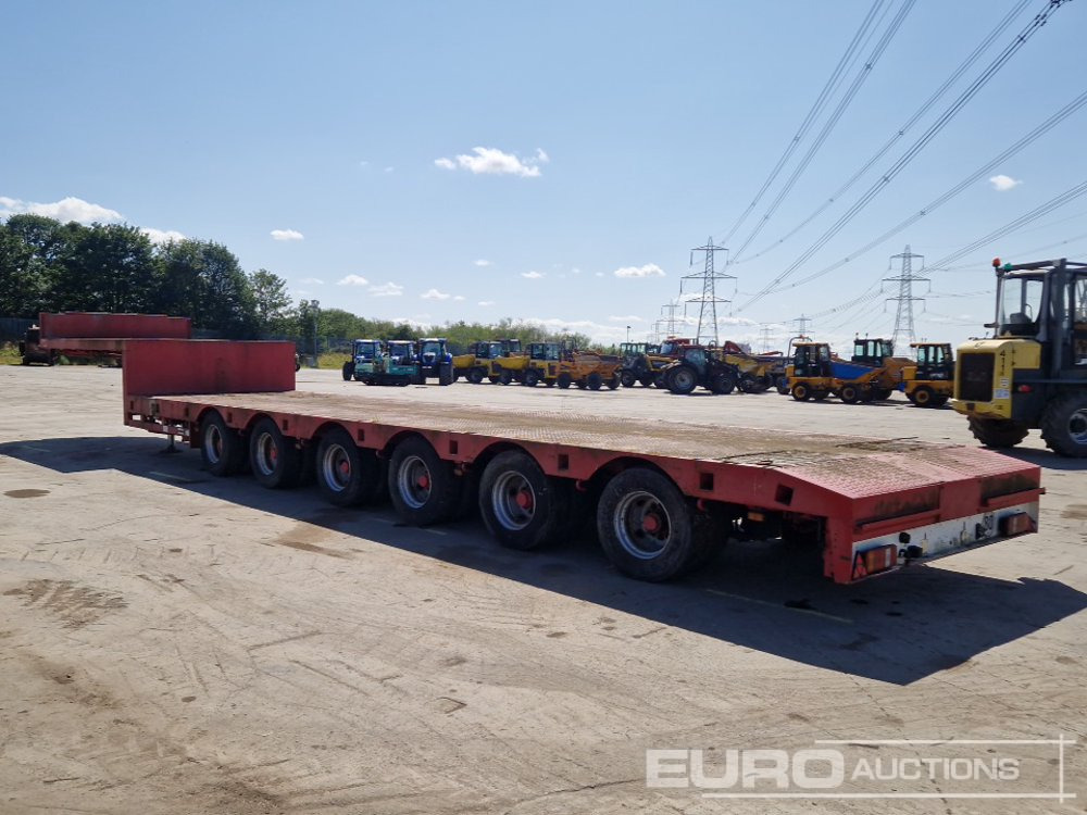 ES-GE 6 Axle Step Frame Extendable Low Loader Trailer, 4 Axle Steer, Air Brakes, Auto Lube - Низкорамный полуприцеп: фото 3 ES-GE 6 Axle Step Frame Extendable Low Loader Trailer, 4 Axle Steer, Air Brakes, Auto Lube - Низкорамный полуприцеп: фото 3
