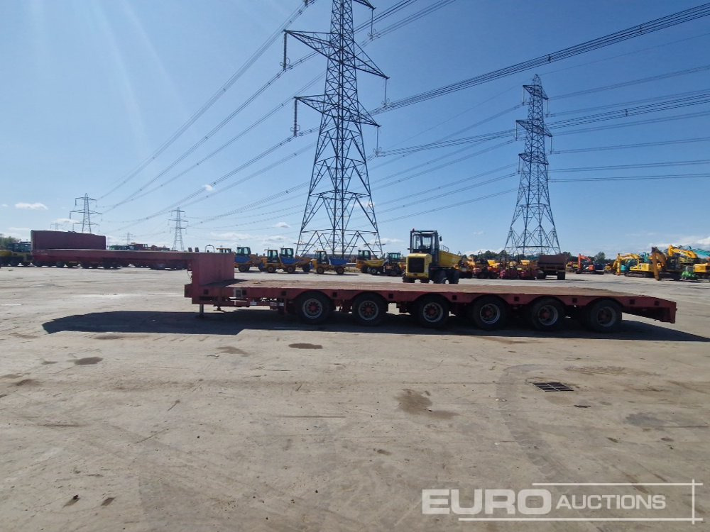 ES-GE 6 Axle Step Frame Extendable Low Loader Trailer, 4 Axle Steer, Air Brakes, Auto Lube - Низкорамный полуприцеп: фото 2 ES-GE 6 Axle Step Frame Extendable Low Loader Trailer, 4 Axle Steer, Air Brakes, Auto Lube - Низкорамный полуприцеп: фото 2
