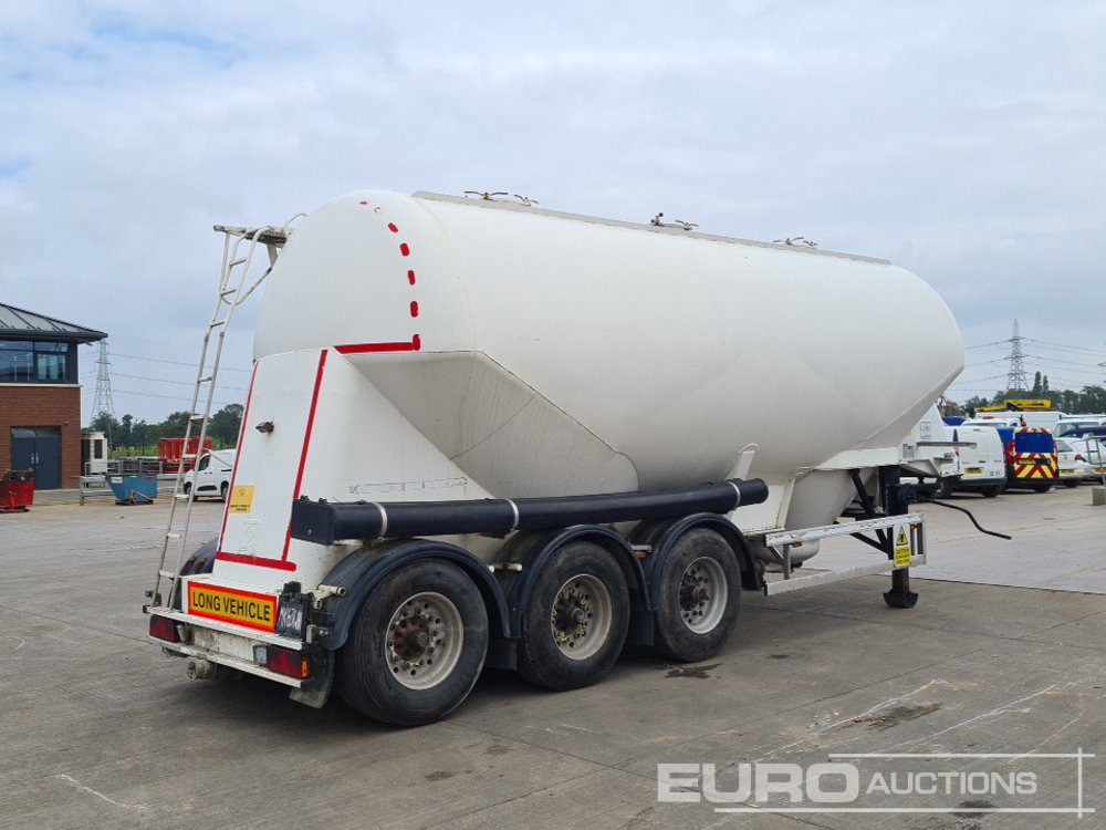 Feldbinder EUT34.3LL - Полуприцеп цистерна для сыпучих грузов: фото 5 Feldbinder EUT34.3LL - Полуприцеп цистерна для сыпучих грузов: фото 5