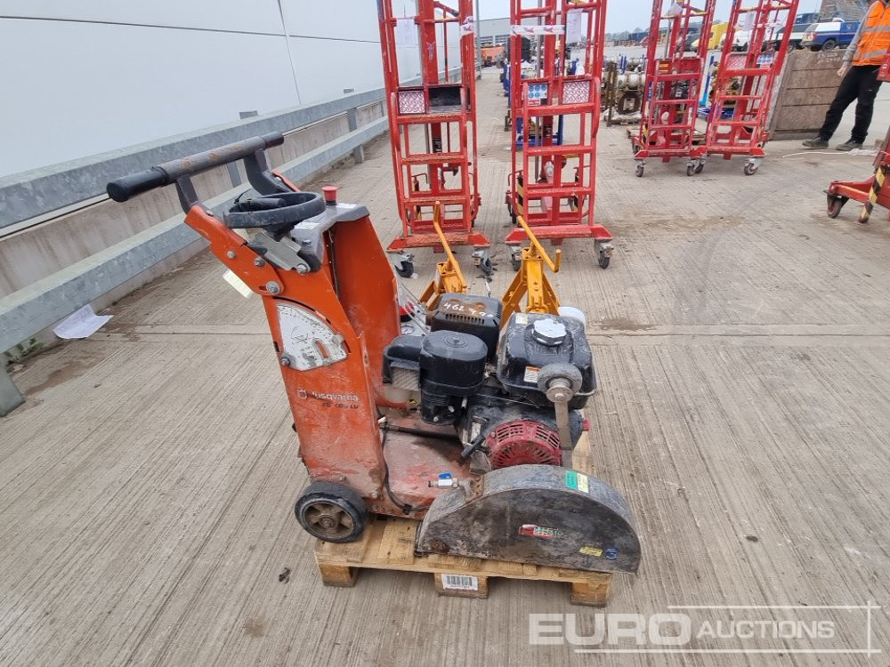 Асфальтоукладочная техника Husqvarna Walk Behind Petrol Floor Saw, Probst Vacuum Lift & Manhole Cover Lifter (2 of): фото 6