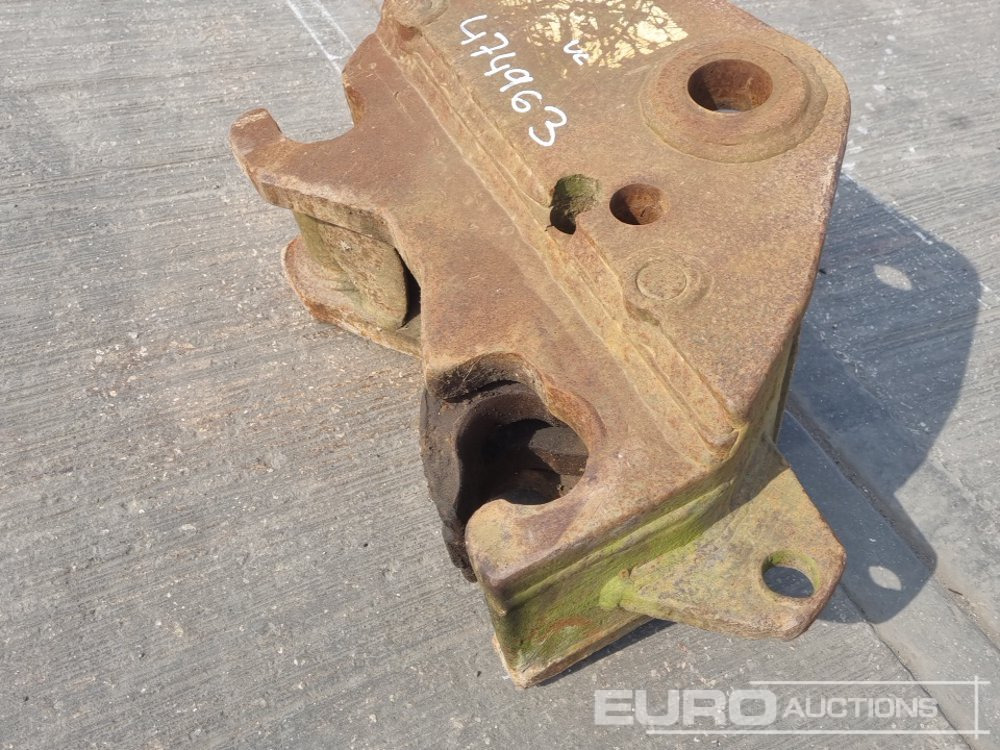 Сцепное устройство Hydraulic Double Lock QH 65mm Pin to suit 13 Ton Excavator: фото 11