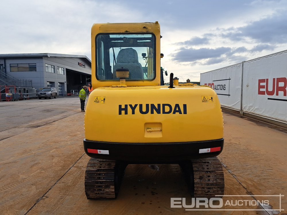 Hyundai R55-7 - Мини-экскаватор: фото 4 Hyundai R55-7 - Мини-экскаватор: фото 4