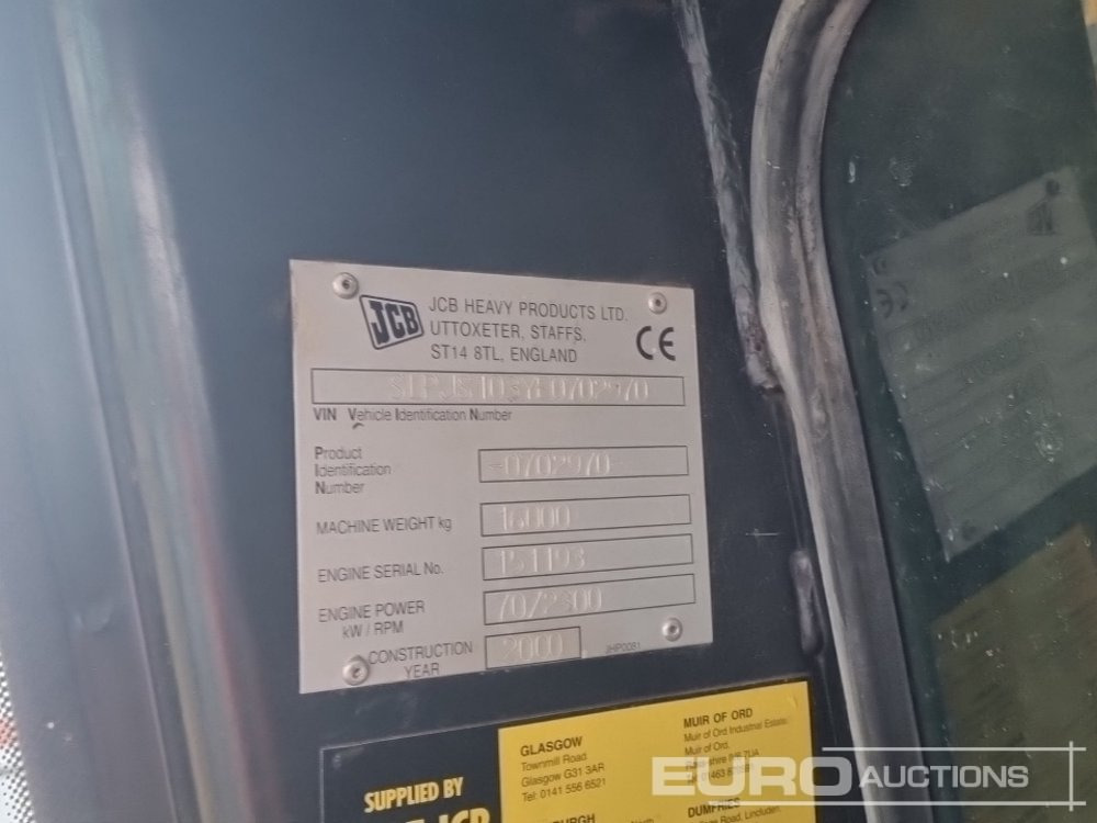 Гусеничный экскаватор JCB JS160LC: фото 37