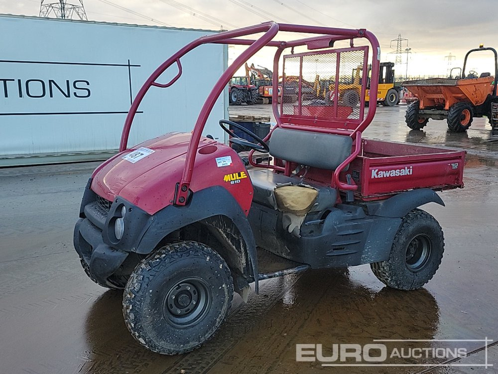 Kawasaki Mule 610 - Квадроцикл: фото 1 Kawasaki Mule 610 - Квадроцикл: фото 1