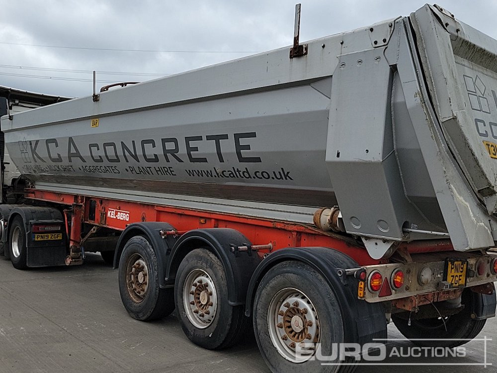 Самосвальный полуприцеп Kel-berg Tri Axle Bulk Tipping Trailer, Aluminium Body, Tail Gate: фото 31