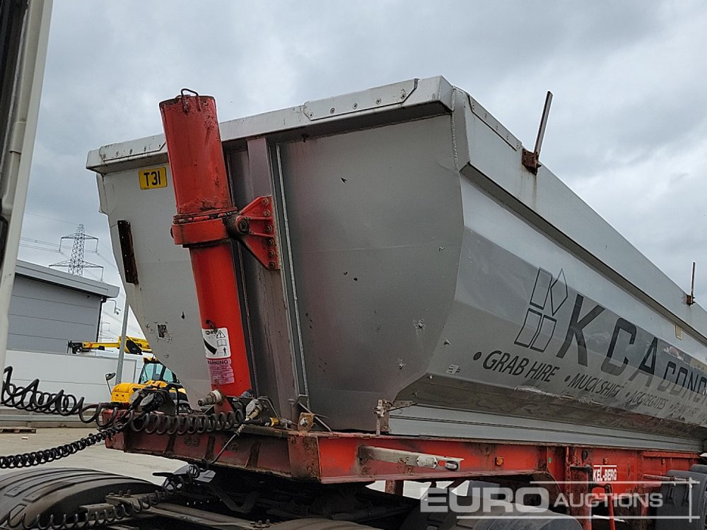 Самосвальный полуприцеп Kel-berg Tri Axle Bulk Tipping Trailer, Aluminium Body, Tail Gate: фото 34