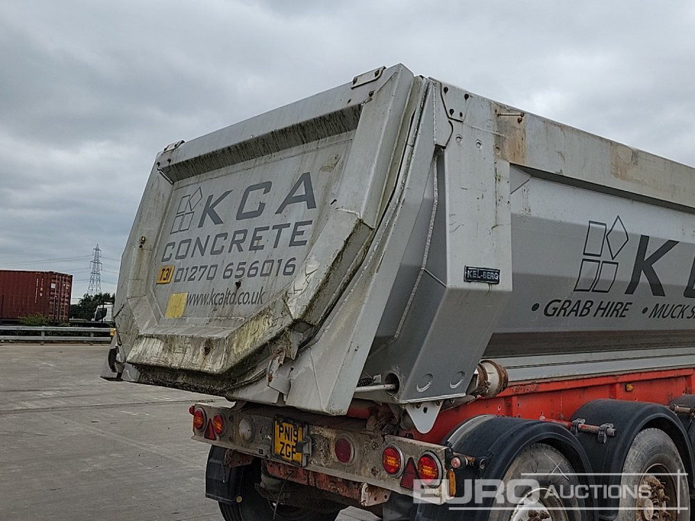 Самосвальный полуприцеп Kel-berg Tri Axle Bulk Tipping Trailer, Aluminium Body, Tail Gate: фото 15