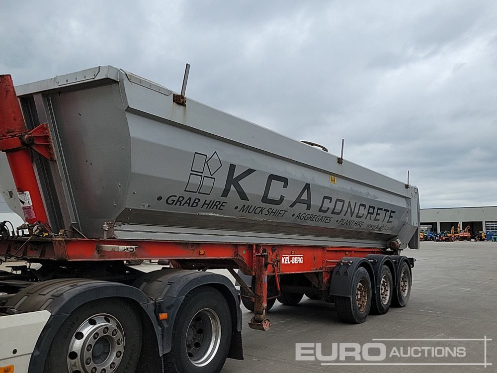 Самосвальный полуприцеп Kel-berg Tri Axle Bulk Tipping Trailer, Aluminium Body, Tail Gate: фото 33