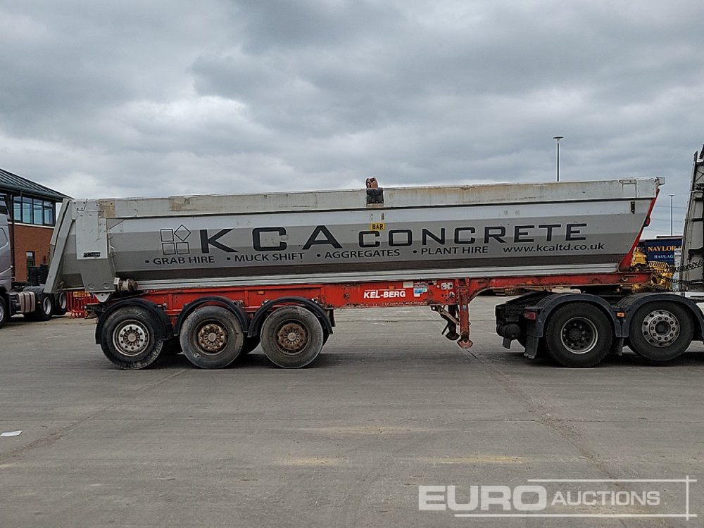 Самосвальный полуприцеп Kel-berg Tri Axle Bulk Tipping Trailer, Aluminium Body, Tail Gate: фото 6